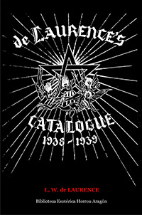 de Laurence's 1938-1939 catalogue of Occult and Mystical Books | de Laurence, L. W.